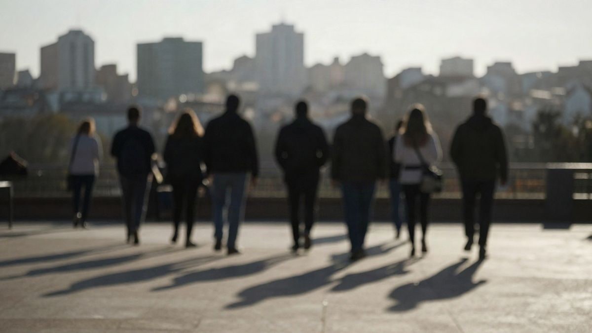 Imagen ilustrativa: dos siluetas estrechan la mano a contraluz al atardecer en un edificio con grandes ventanales
