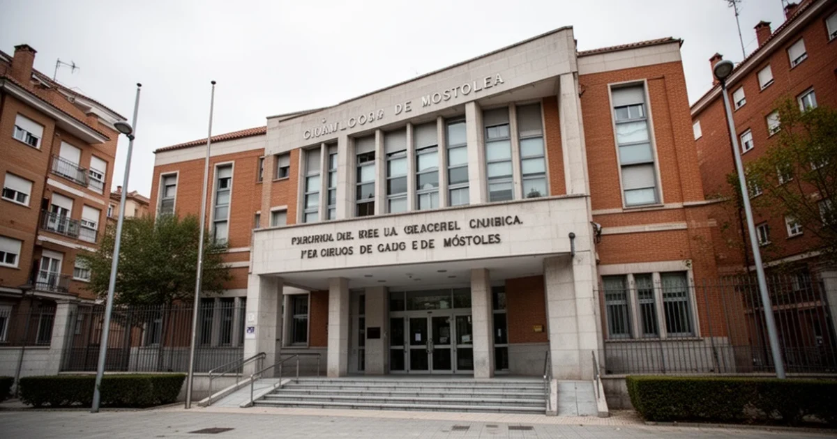 Edificio del juzgado en Móstoles