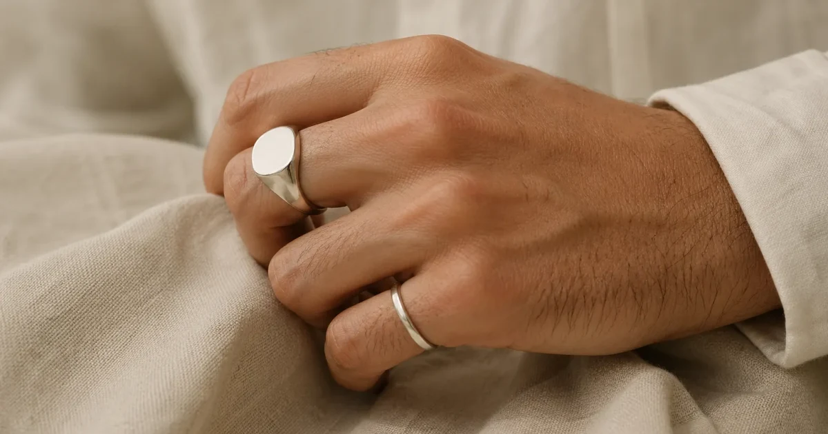 anillos para hombre
