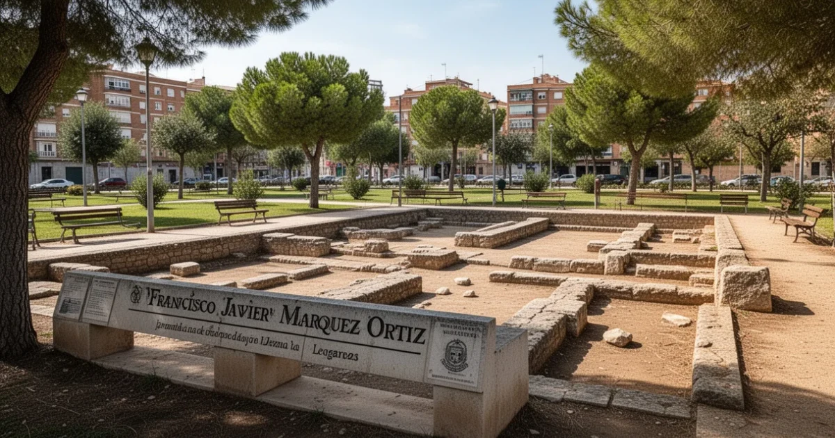 Parque público dedicado a Francisco Javier Márquez Ortiz en Leganés