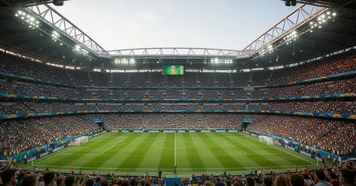 Estadio Metlife lleno durante un partido del Mundial 2026