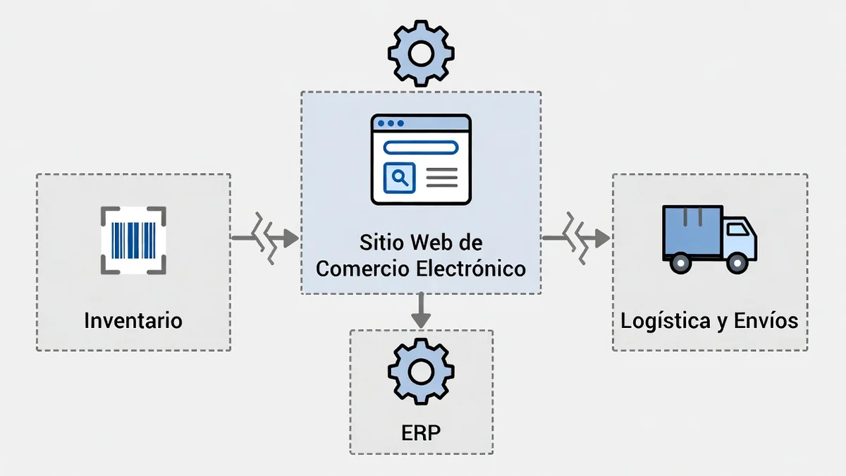 sistemas ecommerce ERP no conectados