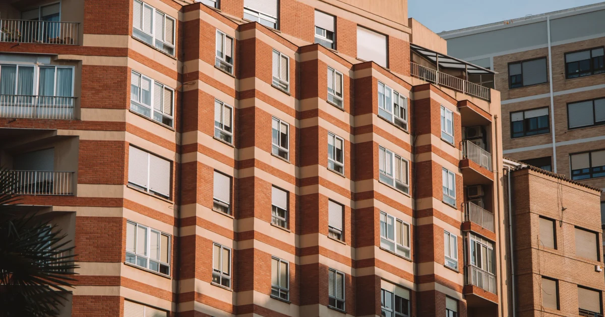 Edificio de pisos en Madrid