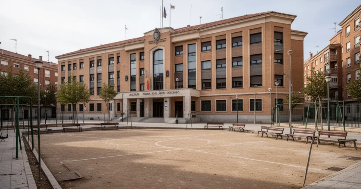 Edificio municipal vacío disponible para uso comunitario en Alcorcón