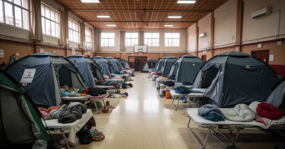 Centros comunitarios habilitados como refugios para evacuar afectados por incendios