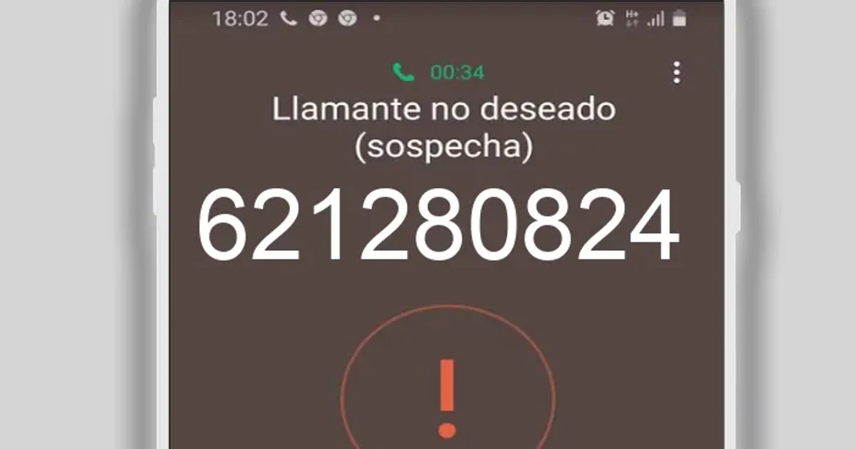 ¿Quién me llama del 621280824? [POSIBLE SPAM]