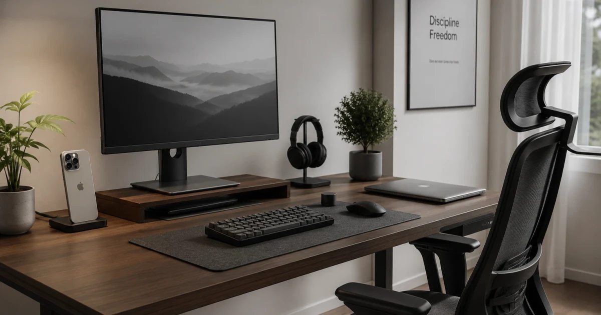 escritorio ergonómico